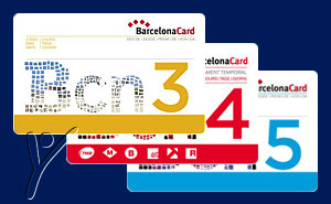 Barcelona Card 3, 4 or 5 day