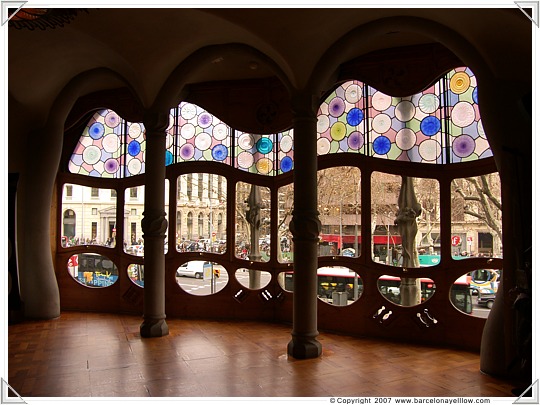 Main room in Casa Batllo Barcelona