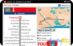 Barcelona airport bus 65 Barcelona airport bus 65