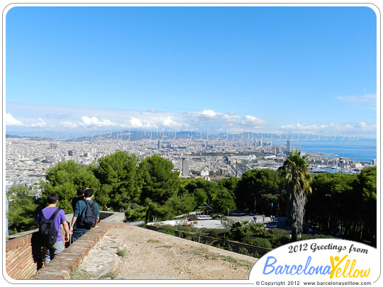 Views skyline Barcelona