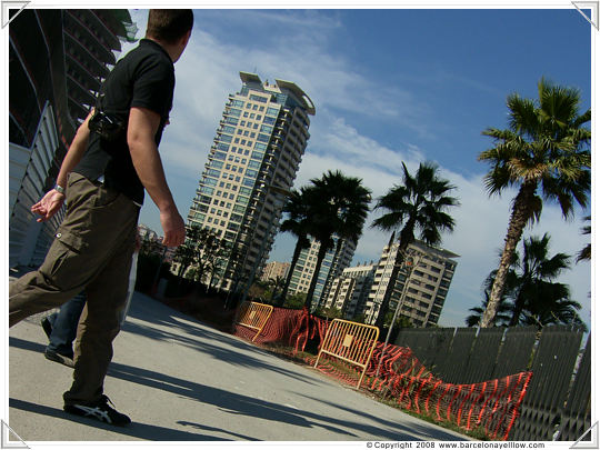 Diagonal Mar area of Barcelona