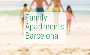 Family apartments Barcelona 2025