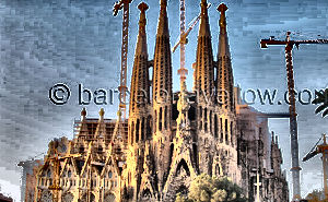 Pictures La Sagrada Familia church 2023