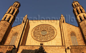 Pictures Santa Maria del Mar church