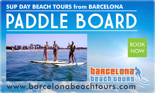 SUP Paddle Surfing tours and classes Barcelona