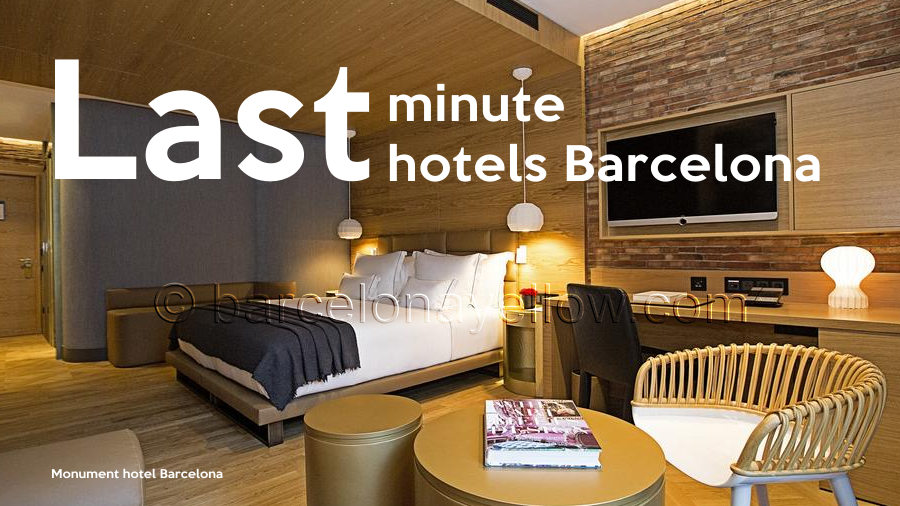 Barcelona Last Minute accommodation, hotels, apartments