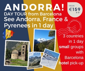 Barcelona to Andorra day tour - private small groups hotel pick-up