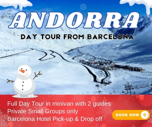 Day tour from Barcelona to France and Andorra