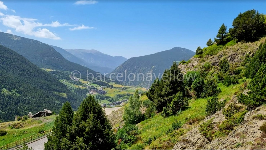 andorra views pyrenees mountains vistas
