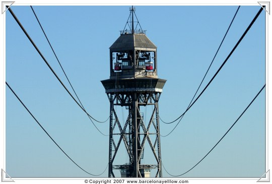 Barcelona 2021 - Pictures Barcelona cable car