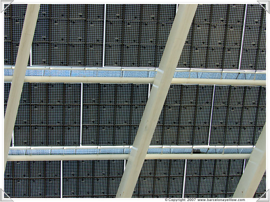 Barcelona patterns solar panels