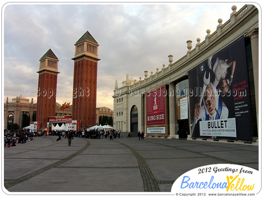 Venetian towers Fira Barcelona