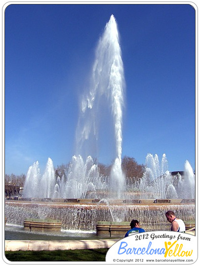 Magic Fountain Montjuic Barcelona