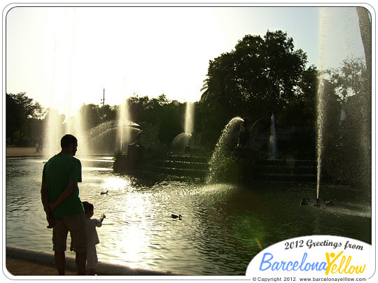 La Cascada fountains of Parc Ciutadella