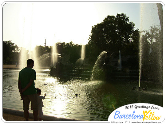 La Cascada fountains of Parc Ciutadella