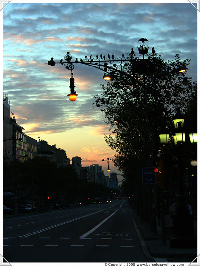 Pictures Eixample district of Barcelona