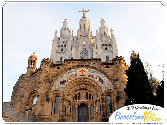 Church Tibidabo Sagrat Cor