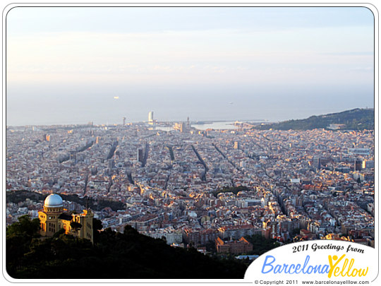 aerial picture barcelona