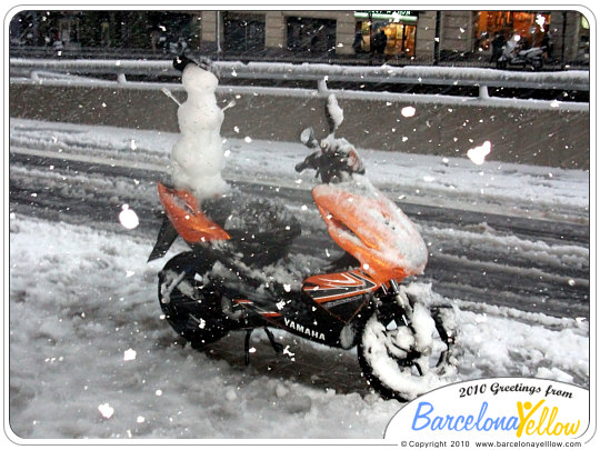 Snowman Barcelona