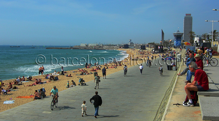 Nova Icaria beach Barcelona