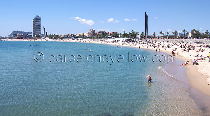 Mar Bella beach Barcelona  - Best beaches