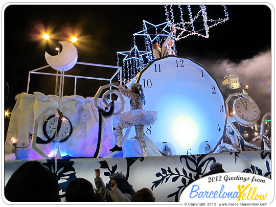 La Cabalgata de Reyes Magos clock - Gran Rellotge