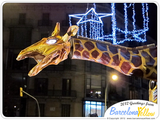 Kings Parade - Twiga the giraffe