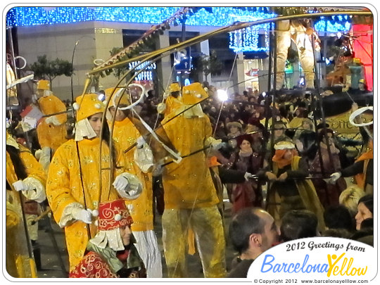 La Cabalgata de Reyes Magos - carters reials