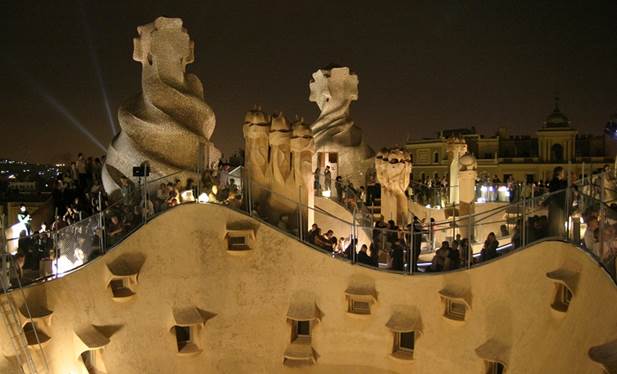 Rooftop concerts La Pedrera Barcelona