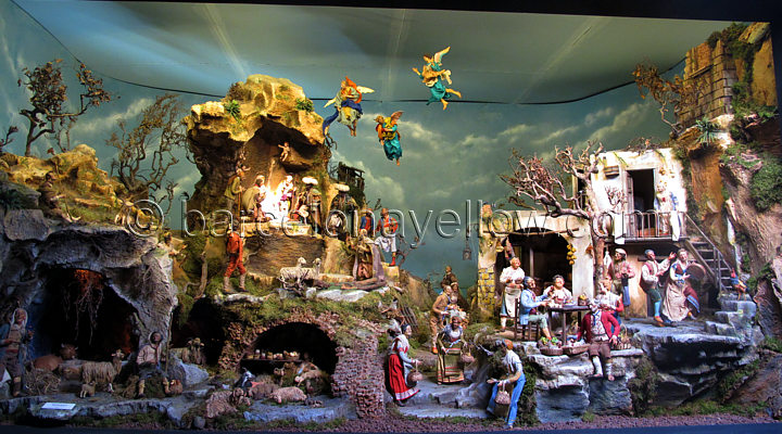 Christmas crib scene Barcelona