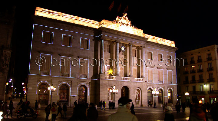 barcelona_plaza_sant_jaume_christmas