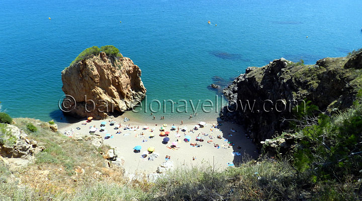 Costa Brava nudist beaches near Begur