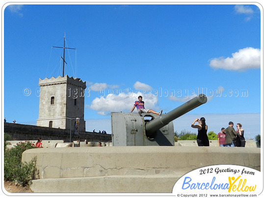 Guns Montjuic Castle