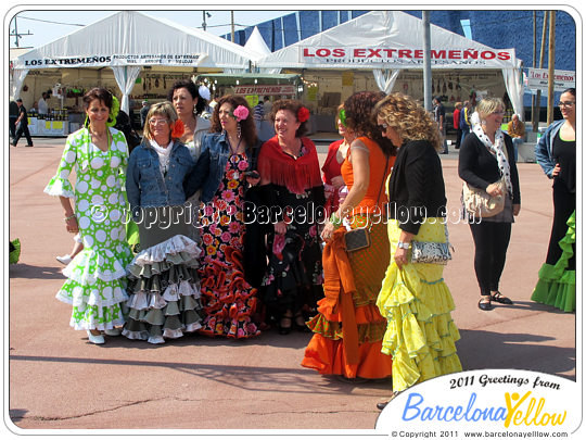 Feria abril Barcelona 