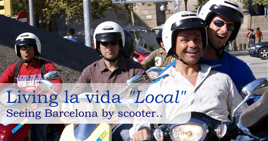 Cooltra scooter rentals in Barcelona