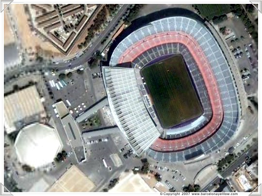 FC Barcelona's famous stadium Nou Camp
