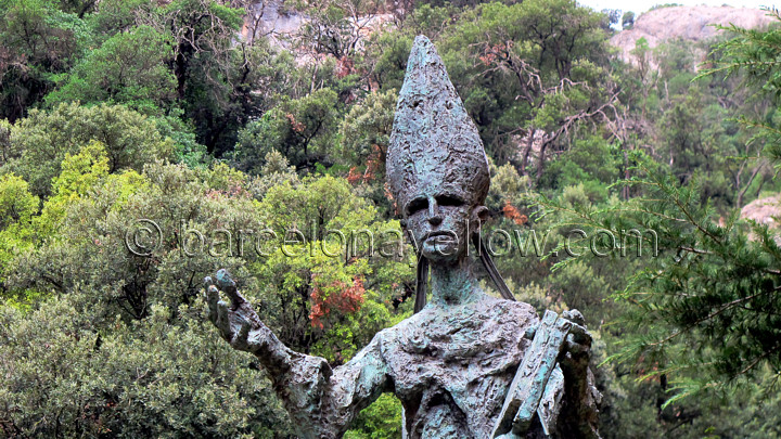 Abbot Oliba - founder of Montserrat