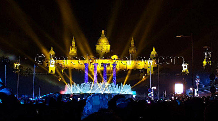 Barcelona New Year celebrations 2017