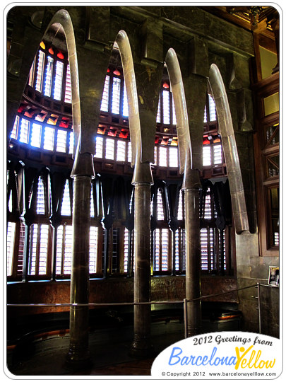 Palau Guell gallery interior