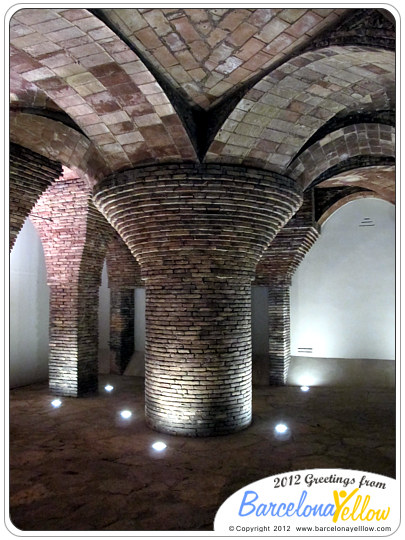 Palau Guell stables cellar