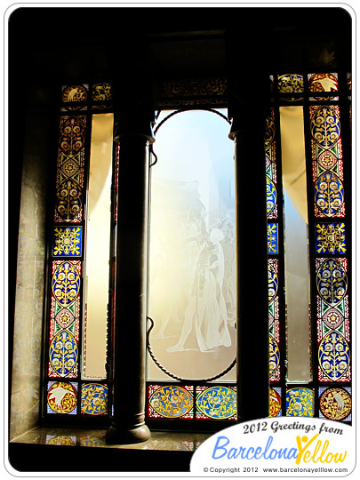 Palau Guell stained glass