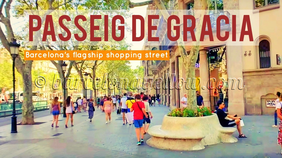 passeig de gracia shopping