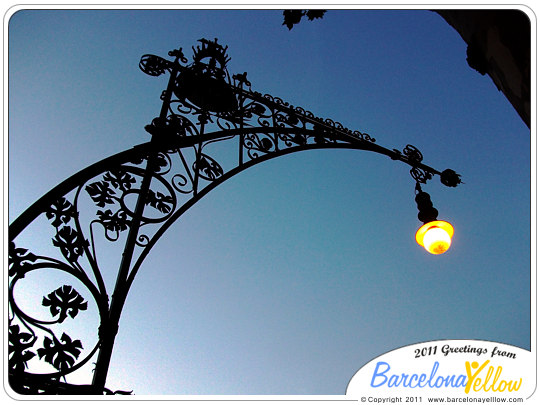 Passeig de Gracia street lamps