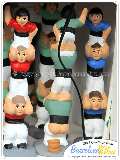 Caganer of Castellers