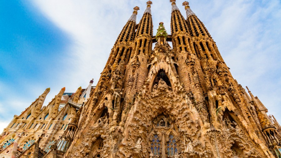 Sagrada Familia Nativity facade Barcelona