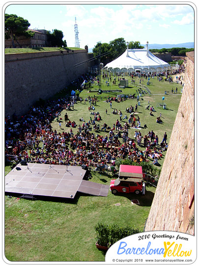 Circus festival Montjuic Castle