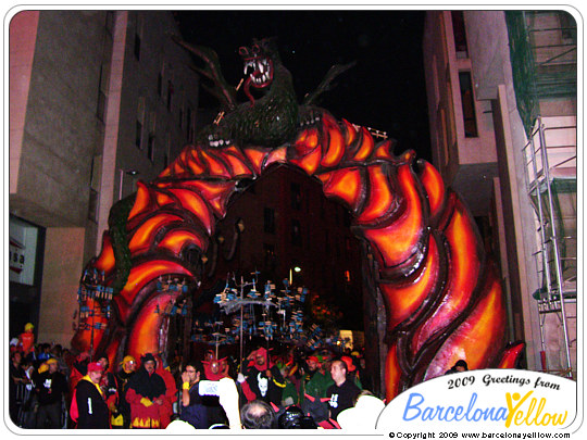 Merce correfoc porta de l'infern