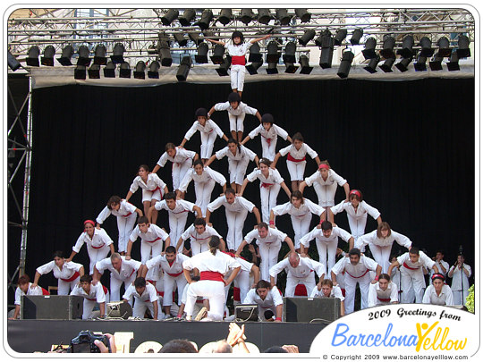 Merce Festival Barcelona Falcons