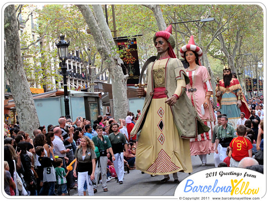 Merce Festival Barcelona cercavila