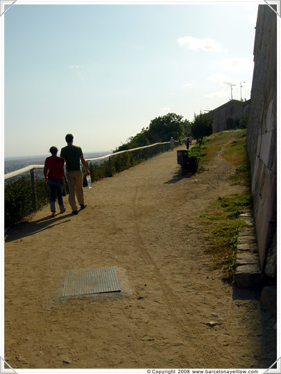 Walks around Montjuic Castle